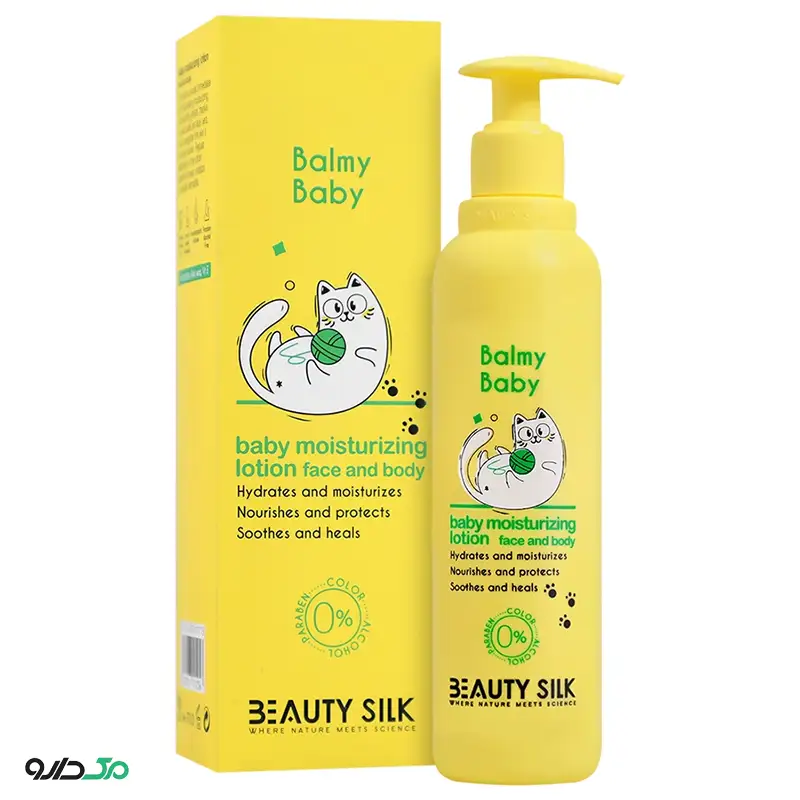 لوسیون مرطوب کننده صورت و بدن کودک بیوتی سیلک